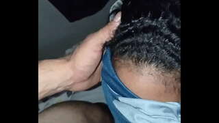 Blowjob boquete በቃል vendada Ebony