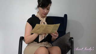 Ť�针锋相对摩洛伊斯兰解放阵线的乘务员Wanilianna-超短裙，内裤和袜子