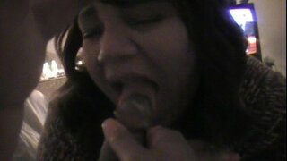 BBW Betty Lízání a sání můj cum