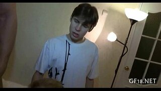 Pervers bril man hou die hand