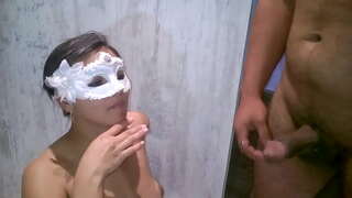 NanaBukkake - Nana fazendo boquete ez amigo.