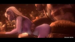 Ogre fucks gadis TEUAS