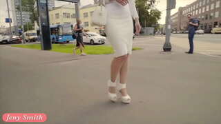 Jeny स्मिथ सर्वोत्तम मादक मुलगी रस्त्यावर