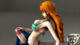 Nami futanari 3D SFM bir parcha