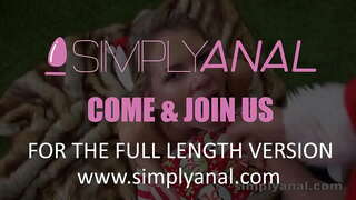 Рождественский Анал Клаудии Макк - SimplyAnal