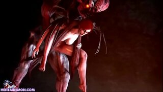 Sexy Mädchen Gefickt Von Monster 7